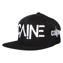 Load image into Gallery viewer, Caine Multi Logo &quot;Black&quot; Snapback