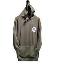 Load image into Gallery viewer, TL Striped Logo &quot;Olive&quot; Hoodie CLEARANCE